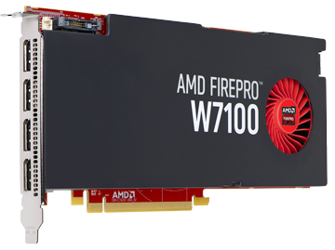 Karta Graficzna AMD FirePro W7100 8GB GDDR5 Wysoki Profil