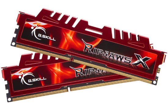 Pamięć RAM G.Skill RipjawsX DDR3 16 GB 1600MHz CL10 F312800CL10D16GBXL