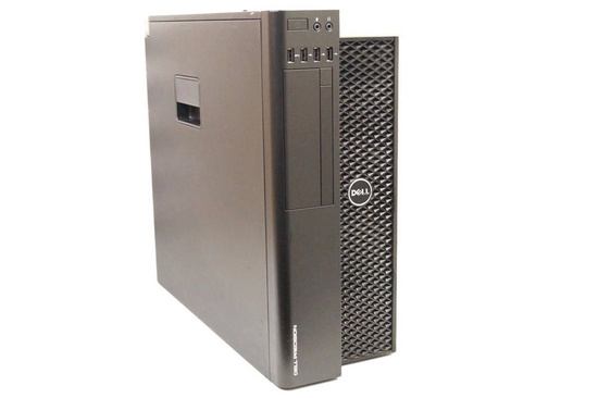 Dell Precision T3610 E5-1607 v2 16GB 480GB SSD RX 550 4GB W10H KM OKABLOWANIE