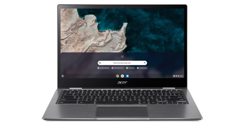 Dotykowy 2w1 Acer Chromebook Spin 513 R841T Gray Snapdragon 7C 8GB 64GB 1920x1080 Klasa A Chrome OS