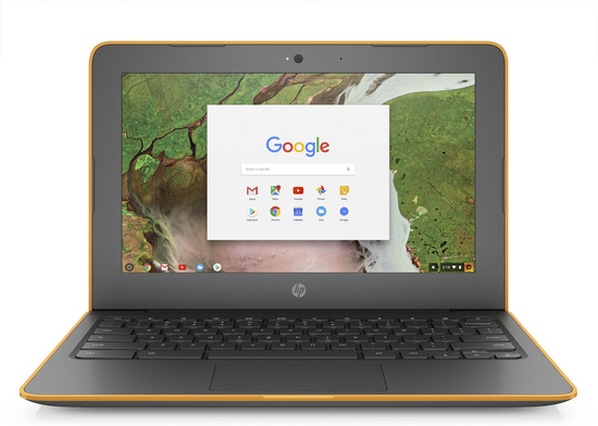 HP Chromebook 11 G6 Pomarańczowy N3350 4GB 16GB Flash 1366x768 Chrome OS Klasa A