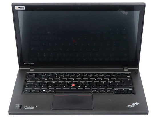 Dotykowy Lenovo ThinkPad T440 i5-4300U 8GB 256GB SSD 1600x900 Klasa A- Windows 10 Home + Stacja Dokująca Lenovo 40A2