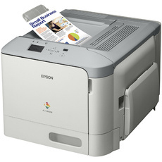 Epson AcuLaser AL-C300dn Drukarka Laserowa Kolor Duplex Sieć A4 Przebieg 22 tysiące wydrukowanych stron