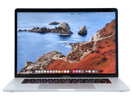 Apple MacBook Pro A1990 2018 r. Silver i7-8850H 16GB 512GB SSD 2880x1800 Radeon Pro 560X Klasa A- MacOS Big Sur QWERTY PL