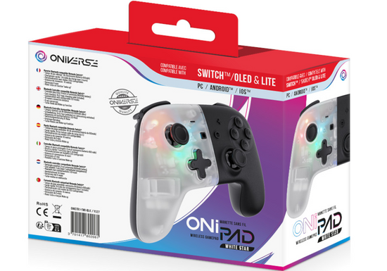 Oniverse Pad Gamingowy ONIPAD do Nintendo Switch White