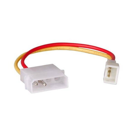 Kabel adapter Akyga AK-CA-36 Molex (M) - 3-pin 5V (M) 0,15m