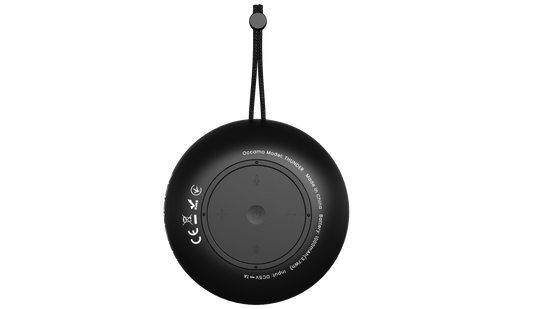 Nowy Przenośny Głośnik Bluetooth Occamo Thunder 10W Wodoodporny IPX7 Czarno-Zielony