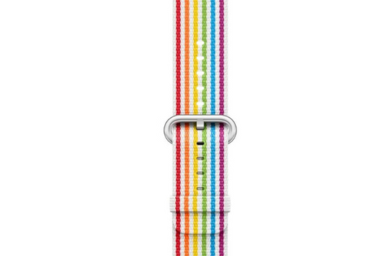 Oryginalny Pasek Apple Watch 38mm Pride Edition Woven Nylon w zaplombowanym opakowaniu