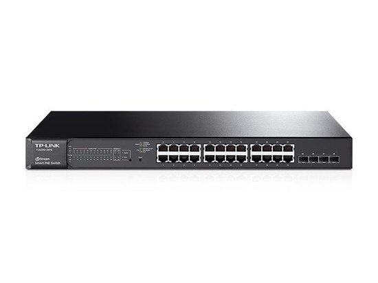 Switch zarządzalny TP-Link T1600G-28PS (TL-SG2424P) JetStream 24x100/1000 4xSFP PoE+