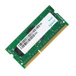 Nowa Pamięć RAM APACER 4GB DDR3 PC3-12800s 1600MHz SODIMM OEM CL11