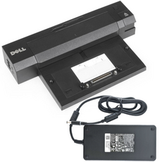 Stacja Dokująca Dell E-Port Plus II PR02X E6520 E6420 E6320 E6510 E7440 USB 3.0 +Zasilacz 240W