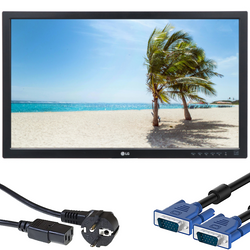 Monitor LG 24MB37PM 24" LED 1920x1080 IPS VGA DVI Czarny Brak Podstawki Klasa A +okablowanie