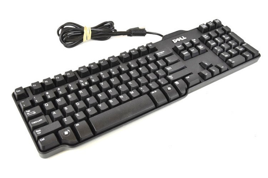 Klawiatura Biurowa Dell SK-8115 L100 USB QWERTY Czarna