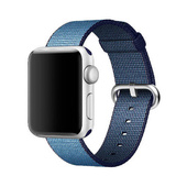 Oryginalny Pasek Apple Watch Nylon Navy/Tahoe Blue 38mm w zaplombowanym opakowaniu