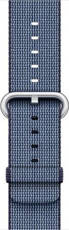 Oryginalny Pasek Apple Watch Woven Nylon Midnight Blue 42mm w zaplombowanym opakowaniu