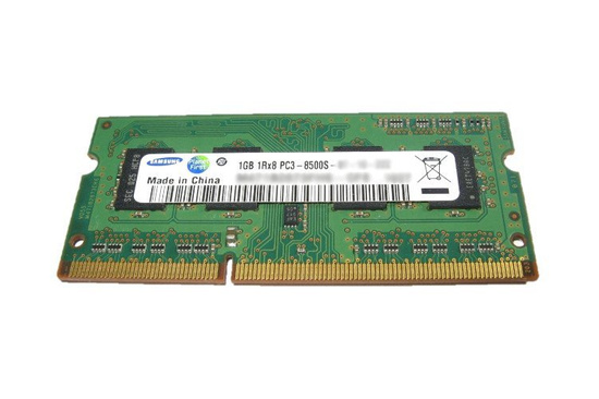 Pamięć RAM SAMSUNG 1GB DDR3 1066MHz PC3-8500S SODIMM Laptop