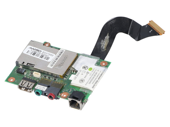 Moduł USB AUDIO RJ11 MODEM Czytnik SD do Lenovo THNIKPAD X200 X200S 42W8011 U53