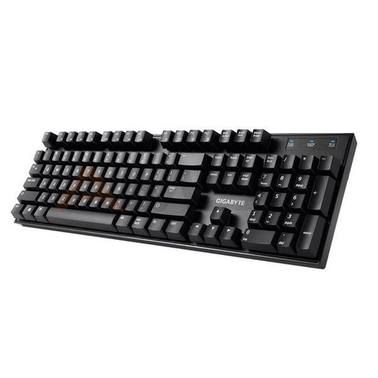 Klawiatura Gigabyte FORCE K83 Black, Cherry MX Red, USB 2.0 - uszkodzone opakowanie