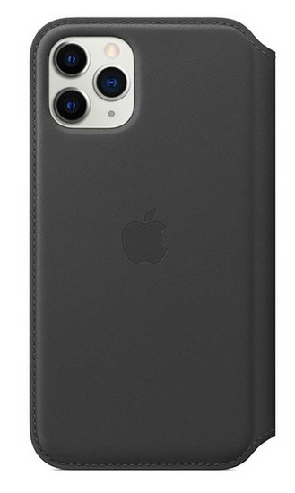 Oryginalne Etui Skórzane Apple iPhone 11 Pro Leather Folio Black