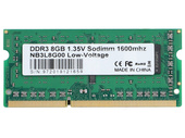 Nowa Pamięć RAM 8GB DDR3L 1600MHz PC3L-12800S SODIMM 1.35V NB3L8G00