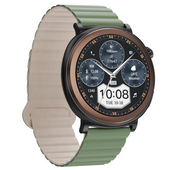 Nowy Smartwatch GlacierX Theron Black + Pasek GX-T248