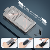 Nowe szkło hartowane do Apple iPhone 16 Plus + ramka Easy Kit