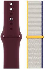 Oryginalny Pasek Apple Sport Band Plum + Sport Loop Sea Salt 38/40/41 mm