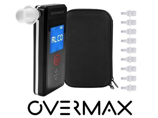 Alkomat Overmax AD-04 elektrochemiczny + kalibracje