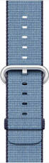 Oryginalny Pasek Apple Watch Woven Nylon Navy - Tahoe Blue 42mm w zaplombowanym opakowaniu