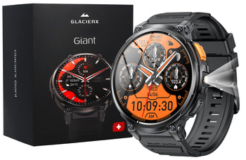 Nowy Smartwatch GlacierX Giant Black