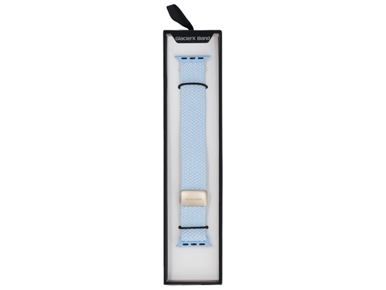 Nowy pasek GlacierX Braided Magnetic Buckle Dreamy Blue do Apple Watch 38/40/41mm Błękitny