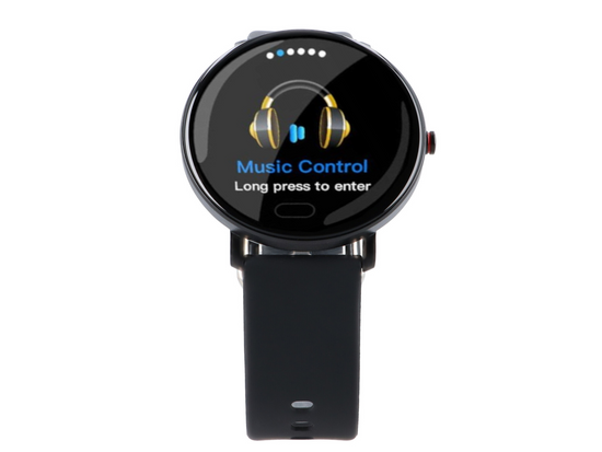 Nowy smartwatch GlacierX Vero Black GX-VC09