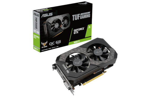 Karta graficzna Asus TUF GeForce GTX 1660 Ti Evo OC 6GB GDDR6 Wysoki Profil