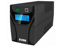Zasilacz Awaryjny Ever EASYLINE 850 AVR 850VA 480W 230V +Nowa Bateria