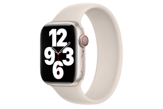 Nowy Oryginalny Pasek Apple Watch 45mm Starlight Solo Loop Size 5