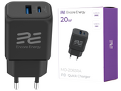 Nowa ładowarka sieciowa Encore Energy PD 3.0 Quick Charge 4.0 USB-A USB-C 20W adapter MD-2083RA