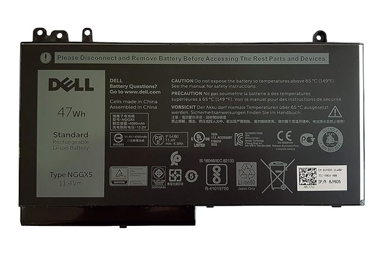 Bateria Dell Latitude E5470 E5270 47Wh 11.4V NGGX5 Niska pojemność 0-14%