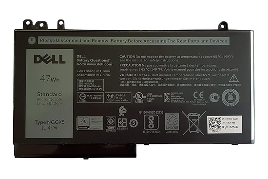 Bateria Dell Latitude E5470 E5270 E5570 47Wh 11.4V NGGX5 Niska pojemność 0-14%