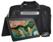 Dotykowy Lenovo Chromebook 300E 2w1 Czarny MediaTek MT8173 4GB 32GB Flash 1366x768 Klasa A- Chrome OS +Torba + Mysz