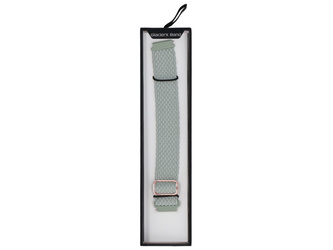 Nowy pasek do smartwatcha GlacierX Slide Strap Nylon Sage Green 20mm szałwiowy