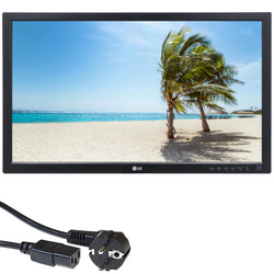 Monitor LG 24MB37PM 24" LED 1920x1080 IPS VGA DVI Czarny Brak Podstawki Klasa A +Kabel Zasilający