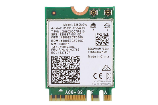 Karta WiFi WLAN Intel 01AX769 9260NGW M.2