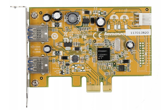 Karta PCI Lenovo Ver1.1 USB-3.0 Dual Niski Profil