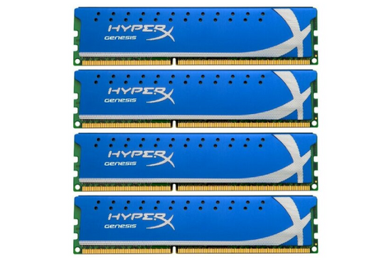 Pamięć RAM HyperX Genesis 16GB (4x4GB) DDR3 1866MHz CL9 