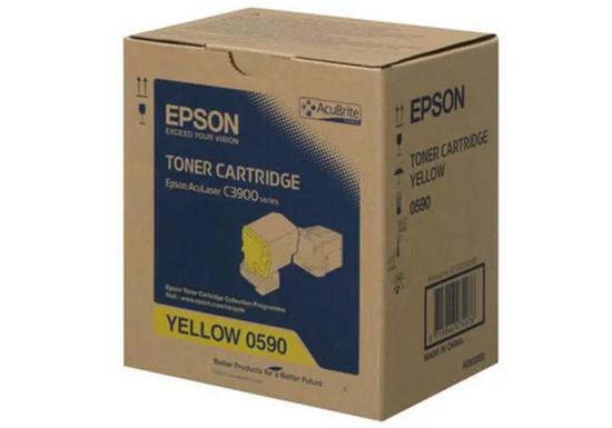 Nowy Epson toner C13S050590 Żółty