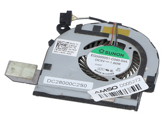 Chłodzenie Wentylator do Dell XPS 12 9Q33 6KMKW U22