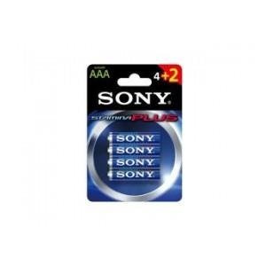 Bateria alkaliczna Sony Stamina Plus LR3 AAA (4+2szt blister)