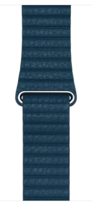 Oryginalny Pasek Apple Watch  Leather Loop Cosmos Blue 42MM / L w zaplombowanym opakowaniu