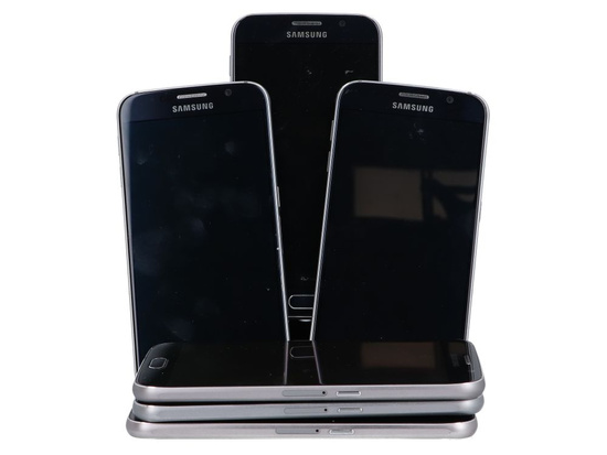 Pakiet 6 szt. Samsung Galaxy S6 SM-G920F 3GB 32GB Black Sapphire Klasa C
