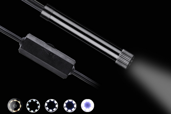 Kamera Endoskopowa Tracer HardWire 5M 8MM LED USB TRAKAM46628